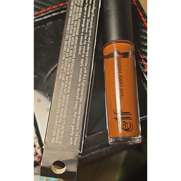 ELF 16hr Camo Concealer, Full Coverage Matte Rich Ebony NEW Lot Of 2 - Picture 4 of 4